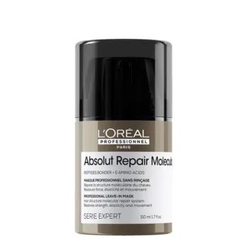 L’ORÉAL PROFESSIONNEL PARIS ABSOLUT REPAIR MOLECULAR professional leave-in repair mask for damaged hair 50 ml