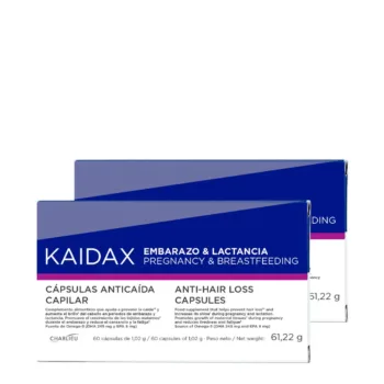 <span class="notranslate">TOPICREM KAIDAX</span> Anti-Hair Loss Pregnancy & Breastfeeding pack 2 x 60 capsules