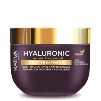 KATIVA HYALURONIC keratin & coenzyme Q10 deep treatment 300 ml KATIVA HYALURONIC keratin & coenzyme Q10 deep treatment 300 ml