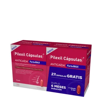 PILEXIL PILEXIL FORTE MAX anti-hair loss capsules pack 2 x 90 units