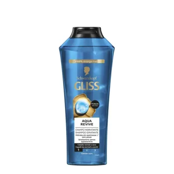 SCHWARZKOPF MASS MARKET GLISS AQUA REVIVE moisturizing shampoo 400 ml