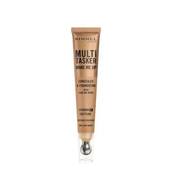 RIMMEL LONDON MULTITASKER WAKE ME UP concealer and foundation #Light Honey 20 ml
