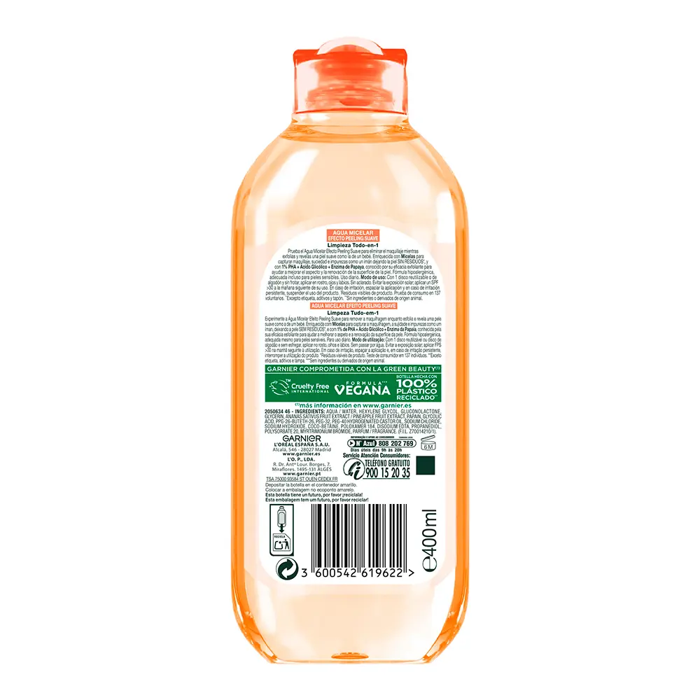GARNIER SKINACTIVE MICELLAR WATER all in 1 400 ml