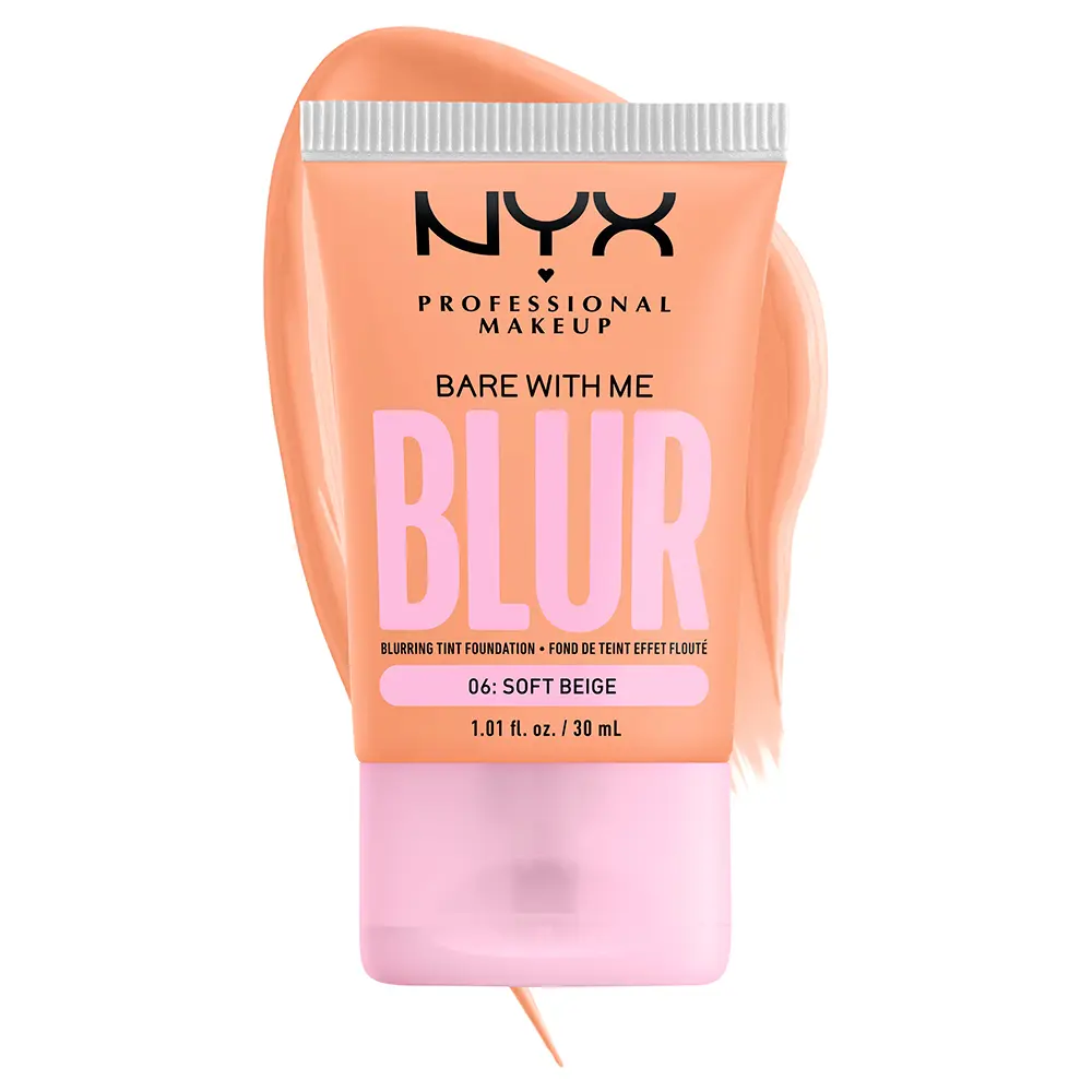 NYX PROFESSIONAL MAKE UP BARE WITH ME BLUR #06-soft beige 30 ml NYX PROFESSIONAL MAKE UP BARE WITH ME BLUR #06-soft beige 30 ml