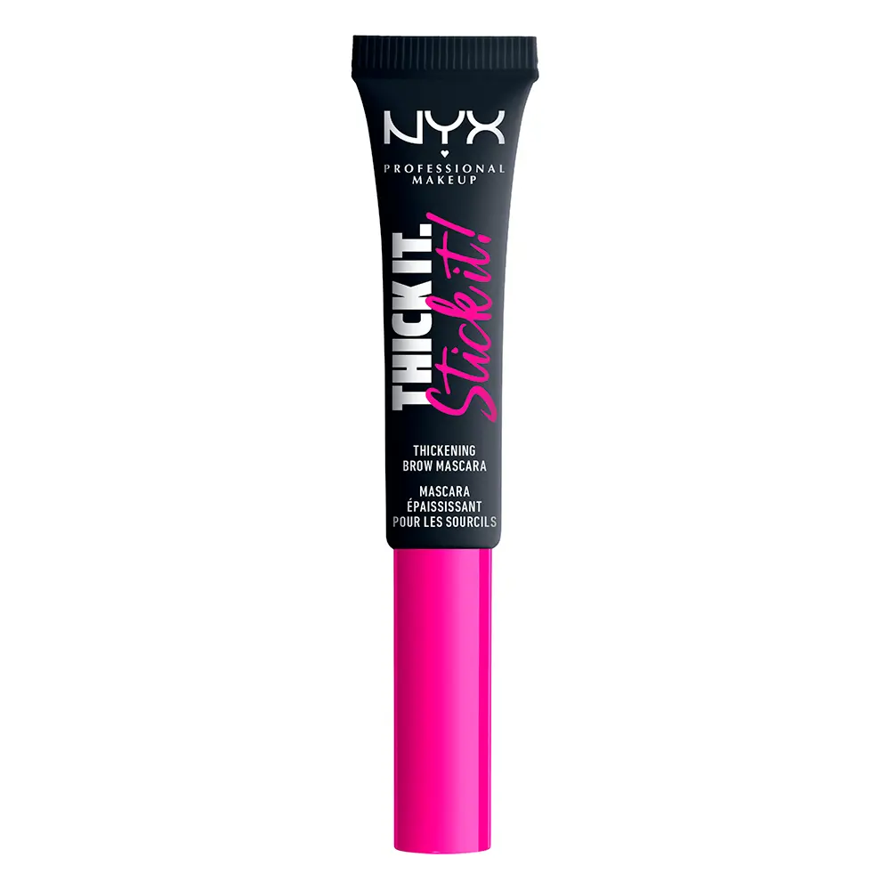 NYX PROFESSIONAL MAKE UP THICK IT. STICK IT! brow mascara #black 1 u