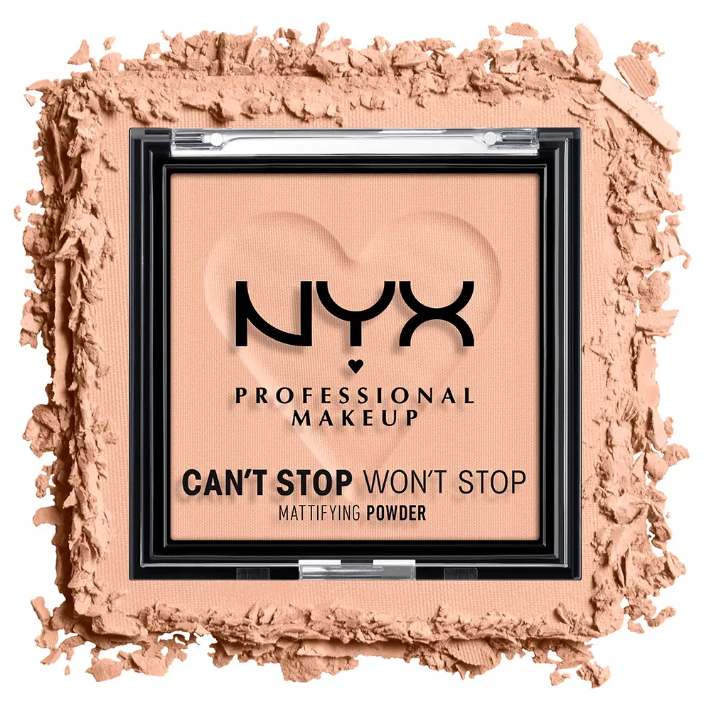 NYX PROFESSIONAL MAKE UP CAN'T STOP WON'T STOP mattifying powder #medium 6 gr