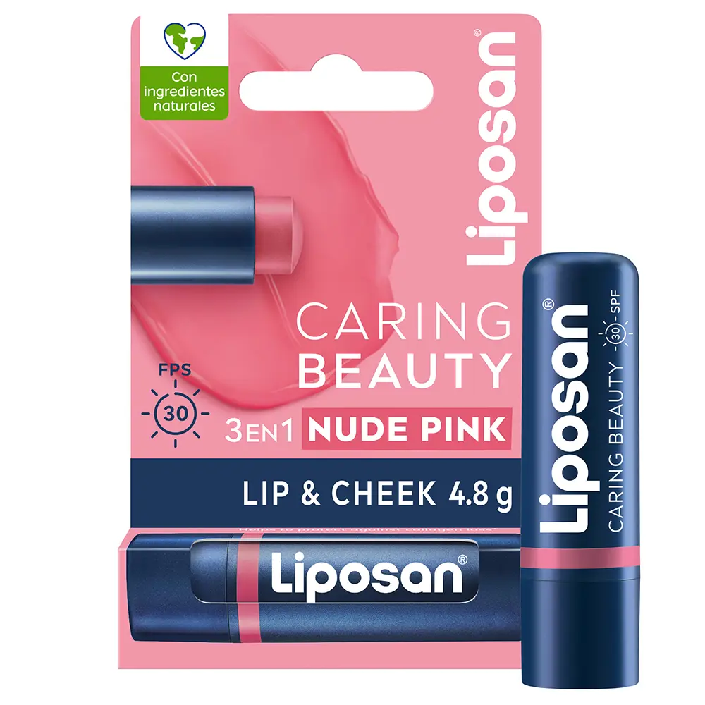 LIPOSAN LIPOSAN CARING BEAUTY 3 in 1 #rosa nude 4.8 gr