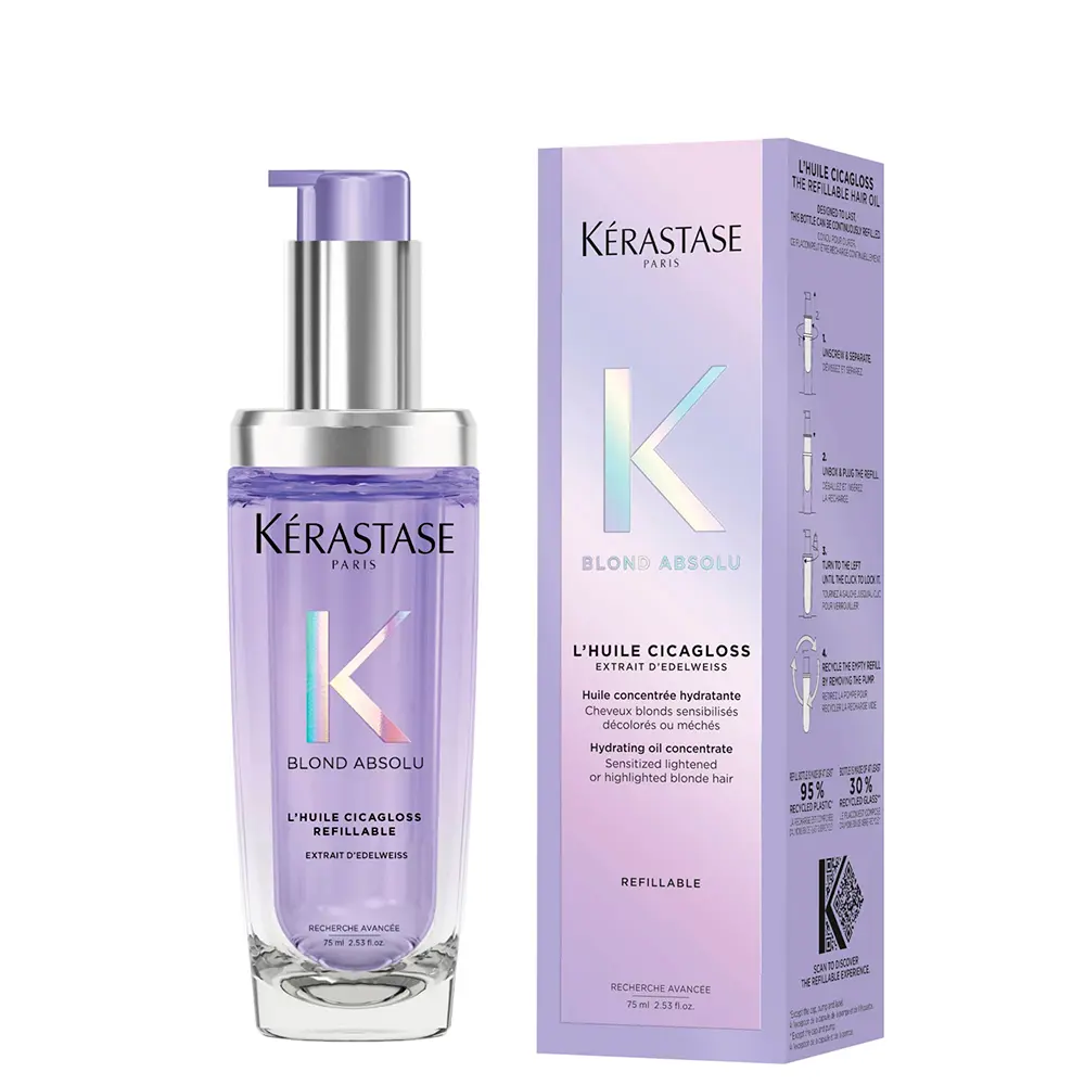 KERASTASE BLOND ABSOLU Refillable Moisturizing Concentrated Oil 75 ml