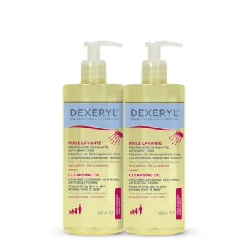 DEXERYL SHOWER cleansing oil pack 2 x 500 ml