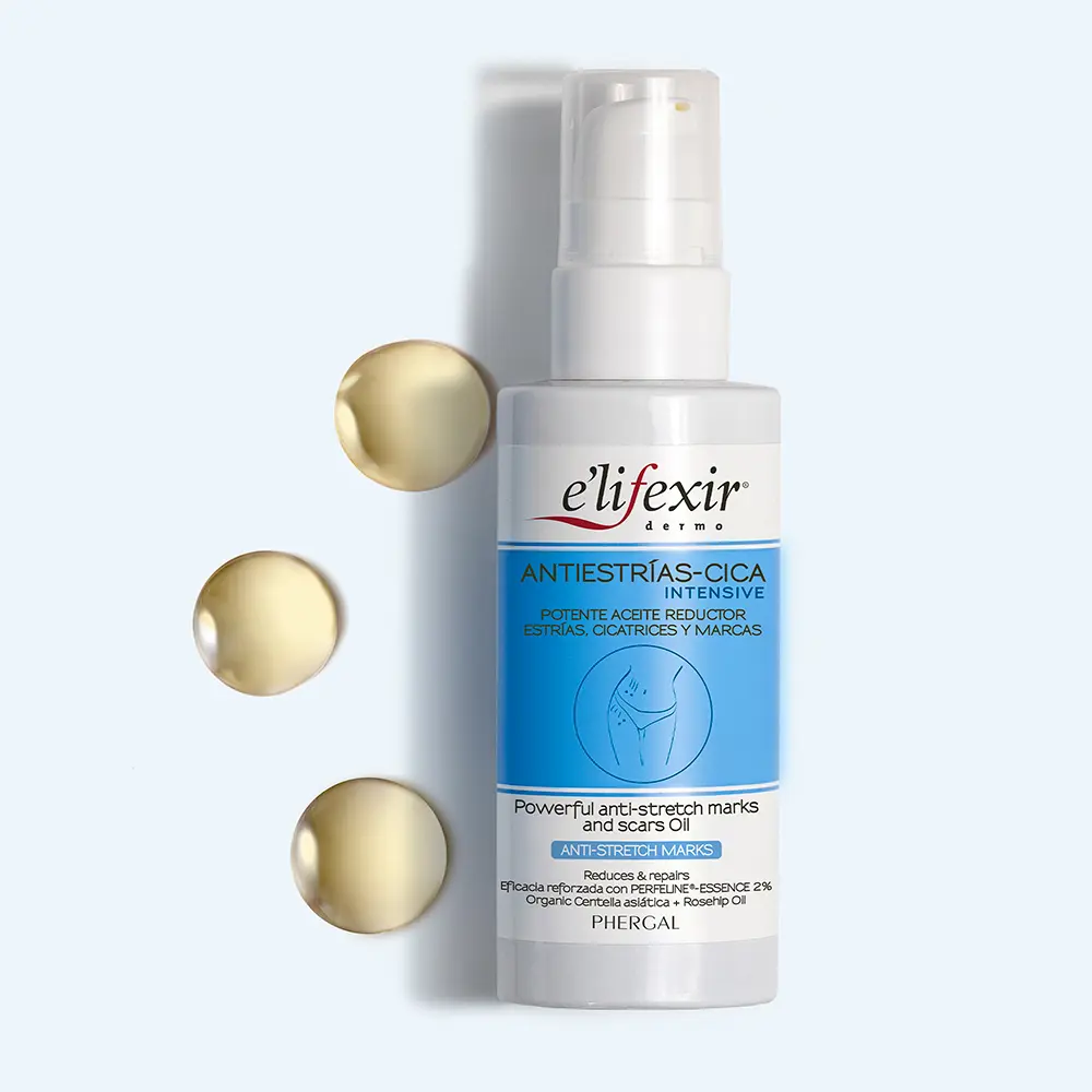 E'LIFEXIR ANTI-STRETCH MARKS CICA INTENSIVE oil to reduce stretch marks and scars 100 ml