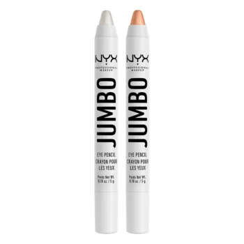 NYX PROFESSIONAL MAKE UP JUMBO EYE PENCIL DUO 2 pcs