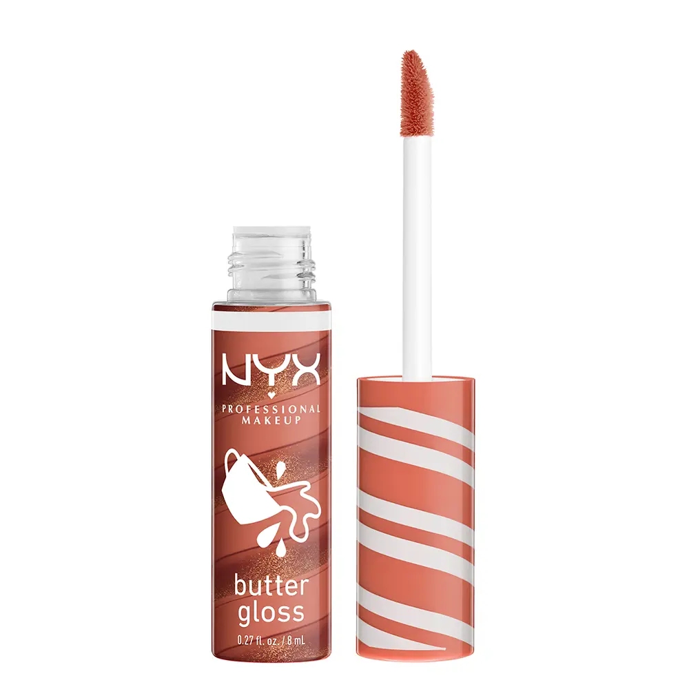NYX PROFESSIONAL MAKE UP BUTTER GLOSS SWIRL #02-Hot Cocoa Swirl 8 ml NYX PROFESSIONAL MAKE UP BUTTER GLOSS SWIRL #02-Hot Cocoa Swirl 8 ml - Image 2