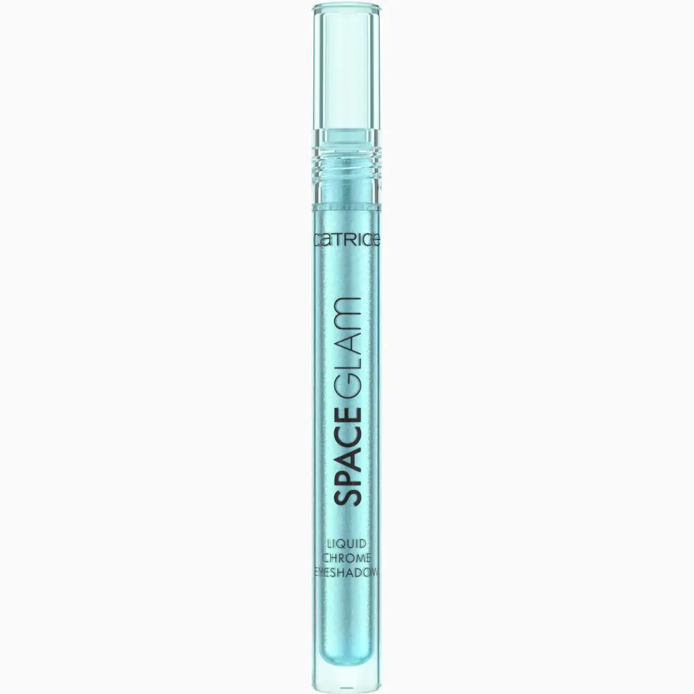 CATRICE SPACE GLAM CHROME Flüssiger Lidschatten Nr. 010 – Milchstraße, 2.2 ml