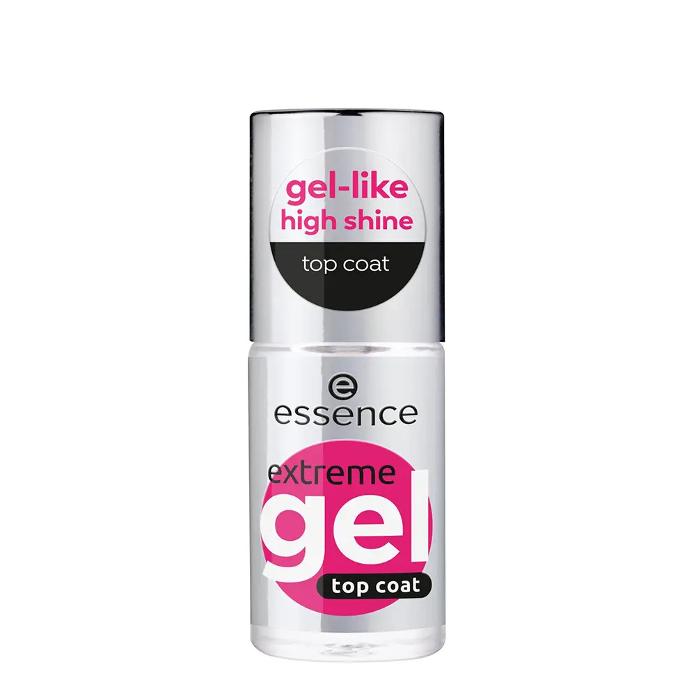ESSENCE EXTREME gel gloss top coat #01-Glos to go 8 ml ESSENCE EXTREME gel gloss top coat #01-Glos to go 8 ml