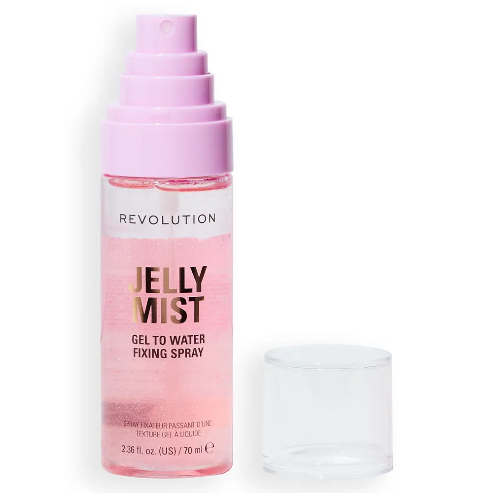 REVOLUTION MAKE UP JELLY MIST gel to water fixing spray 70 ml