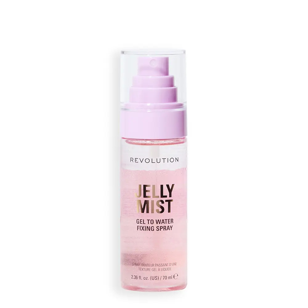 REVOLUTION MAKE UP JELLY MIST gel to water fixing spray 70 ml REVOLUTION MAKE UP JELLY MIST gel to water fixing spray 70 ml