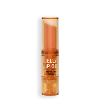REVOLUTION MAKE UP JELLY LIP OIL hydrating balm #Popsicle Peach 2.4 gr