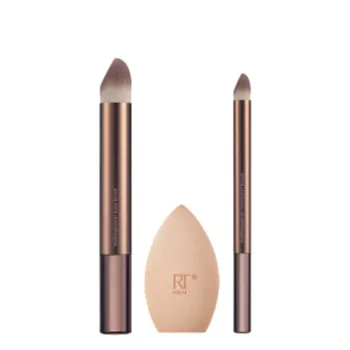 REAL TECHNIQUES MAKEUPSAVER SPONGE + BRUSH CASE 3 pcs