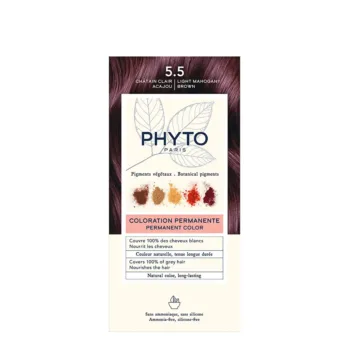PHYTO PHYTOCOLOR #5.5-Light Mahogany Brown 4 u