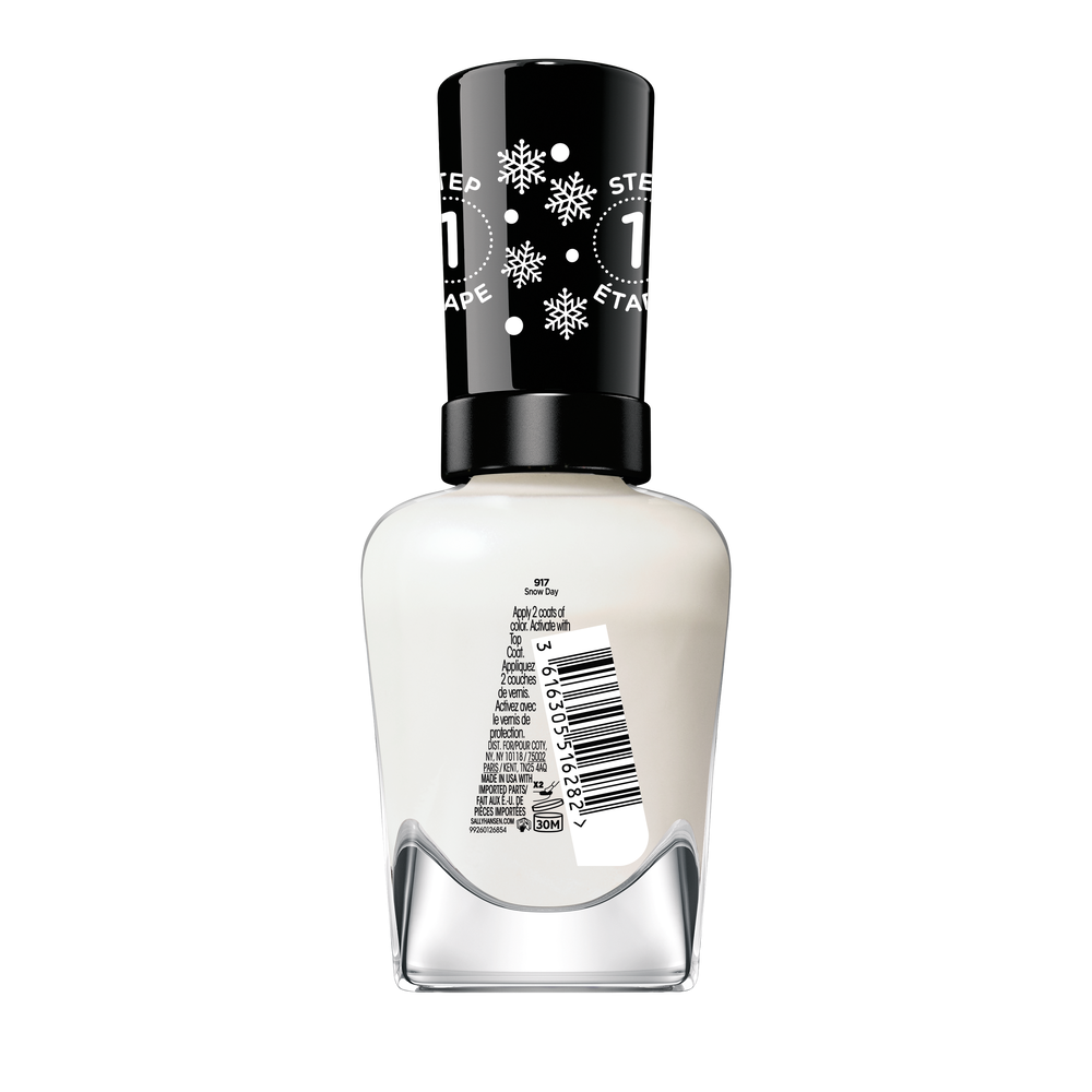 SALLY HANSEN MIRACLE GEL HOLIDAY nail polish #917-Holiday Snow Day 9.17 ml SALLY HANSEN MIRACLE GEL HOLIDAY nail polish #917-Holiday Snow Day 9.17 ml