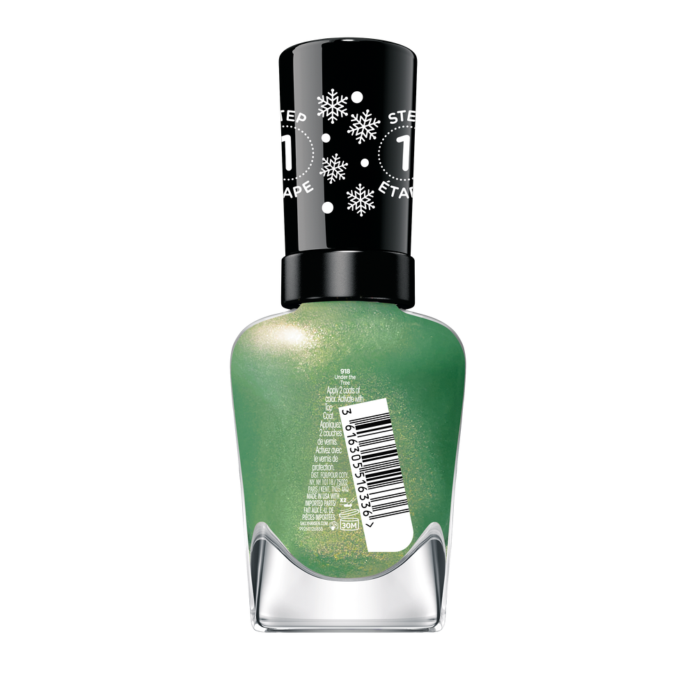 SALLY HANSEN MIRACLE GEL HOLIDAY nail polish #918-Under The Tree 9.17 ml SALLY HANSEN MIRACLE GEL HOLIDAY nail polish #918-Under The Tree 9.17 ml