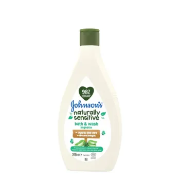 JOHNSON'S BABY BABY BIO NATURALLY SENSITIVE aloe vera bath gel 395 ml
