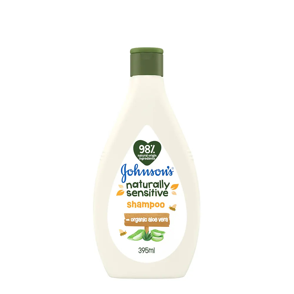 JOHNSON'S BABY BABY BIO NATURALLY SENSITIVE aloe vera shampoo 395 ml JOHNSON'S BABY BABY BIO NATURALLY SENSITIVE aloe vera shampoo 395 ml