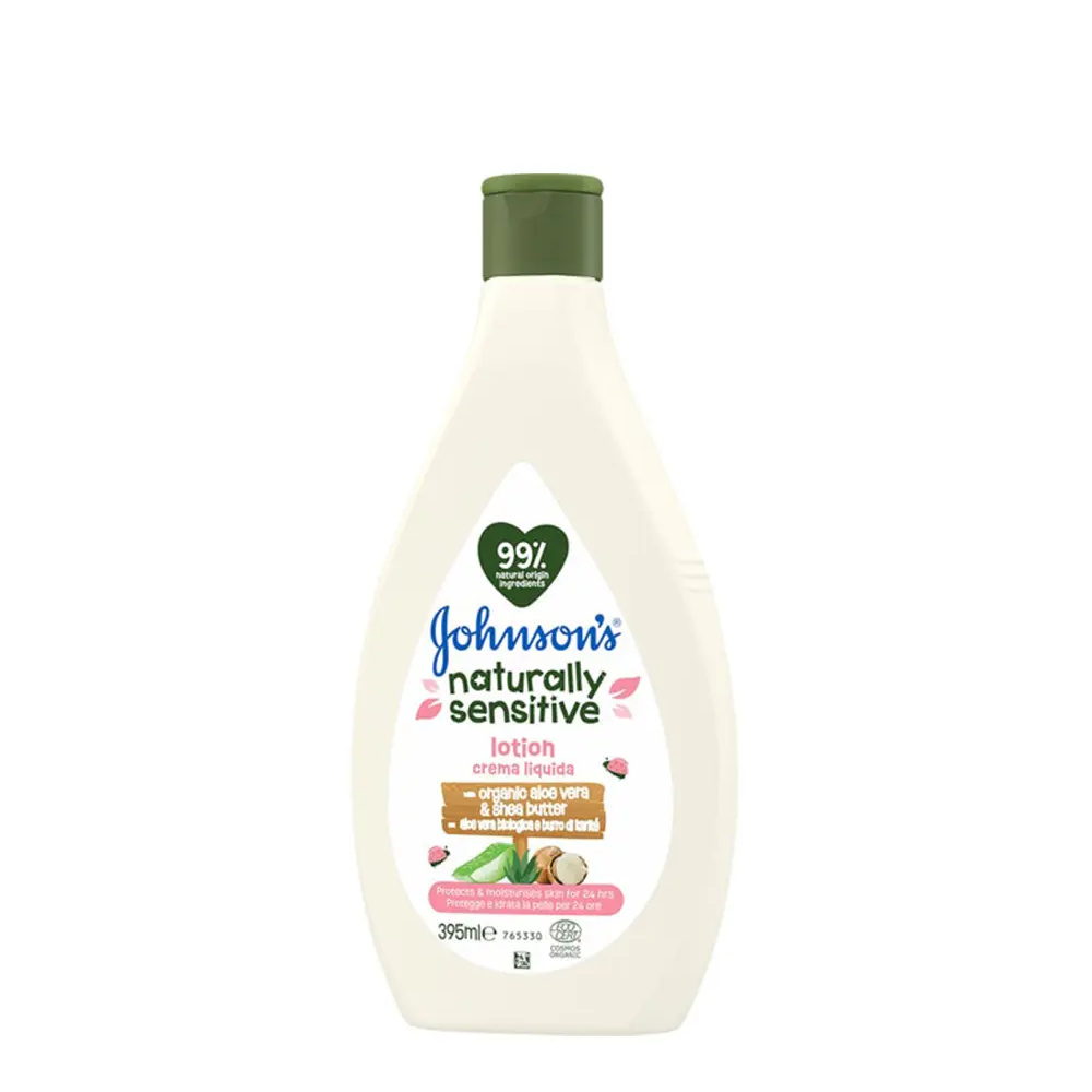 JOHNSON'S BABY BABY BIO NATURALLY SENSITIVE aloe vera body lotion 395 ml JOHNSON'S BABY BABY BIO NATURALLY SENSITIVE aloe vera body lotion 395 ml