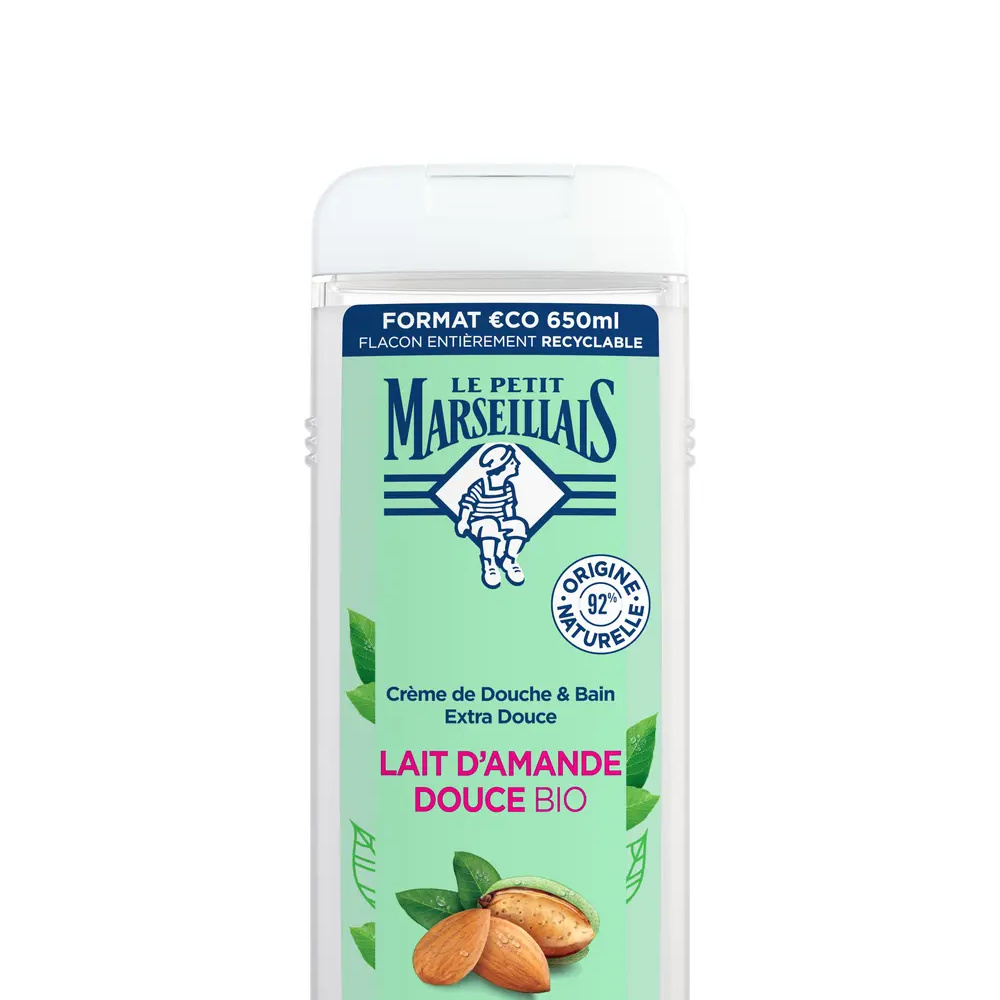 LE PETIT MARSEILLAIS LE PETIT MARSEILLAIS sweet almond bath gel 650 ml LE PETIT MARSEILLAIS LE PETIT MARSEILLAIS sweet almond bath gel 650 ml
