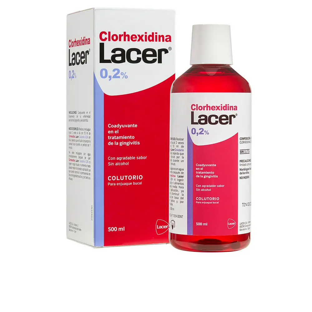 LACER Collutorio CLOREXIDINA 0.2% 500 ml