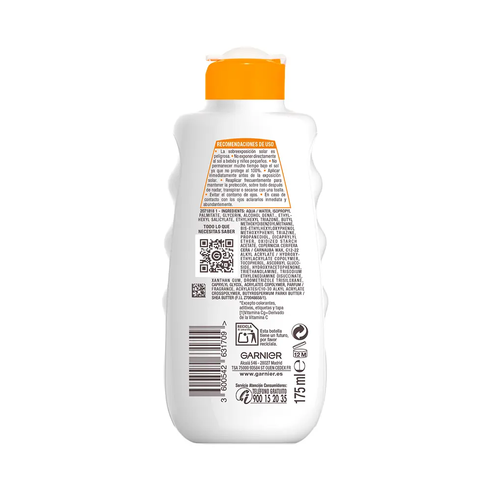 GARNIER HYDRA 24 PROTECT sun milk SPF50+ 175 ml