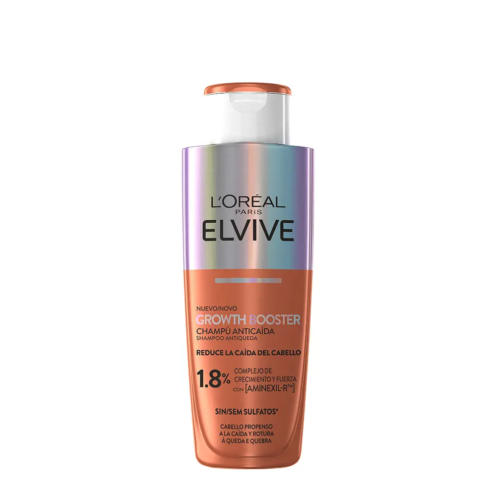 L'OREAL PARIS ELVIVE GROWTH BOOSTER anti-hair loss shampoo 200 ml L'OREAL PARIS ELVIVE GROWTH BOOSTER anti-hair loss shampoo 200 ml