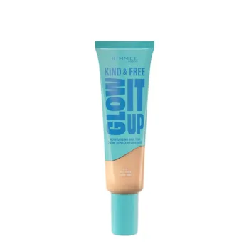 RIMMEL LONDON KIND & FREE GLOW IT UP liquid foundation #010-Rose Ivory 30 ml