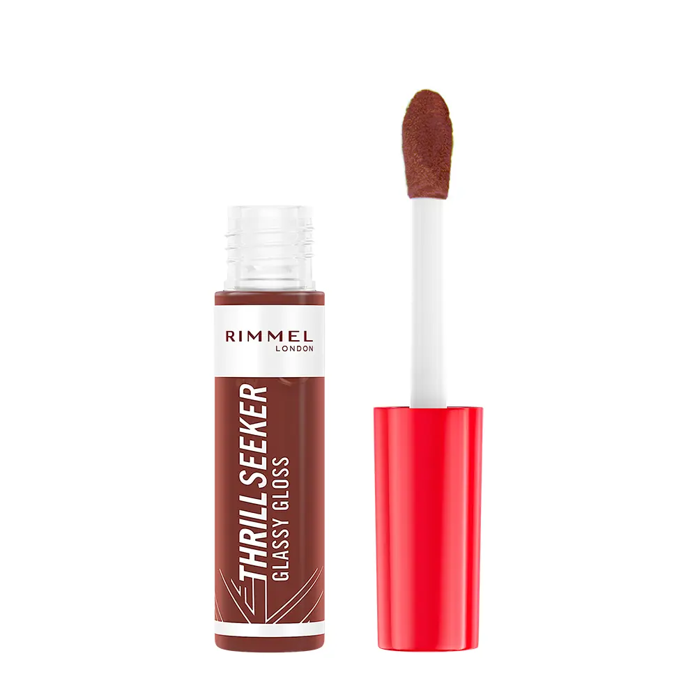 RIMMEL LONDON THRILL SEEKER lucidalabbra #800-Glassa al cioccolato 10 ml