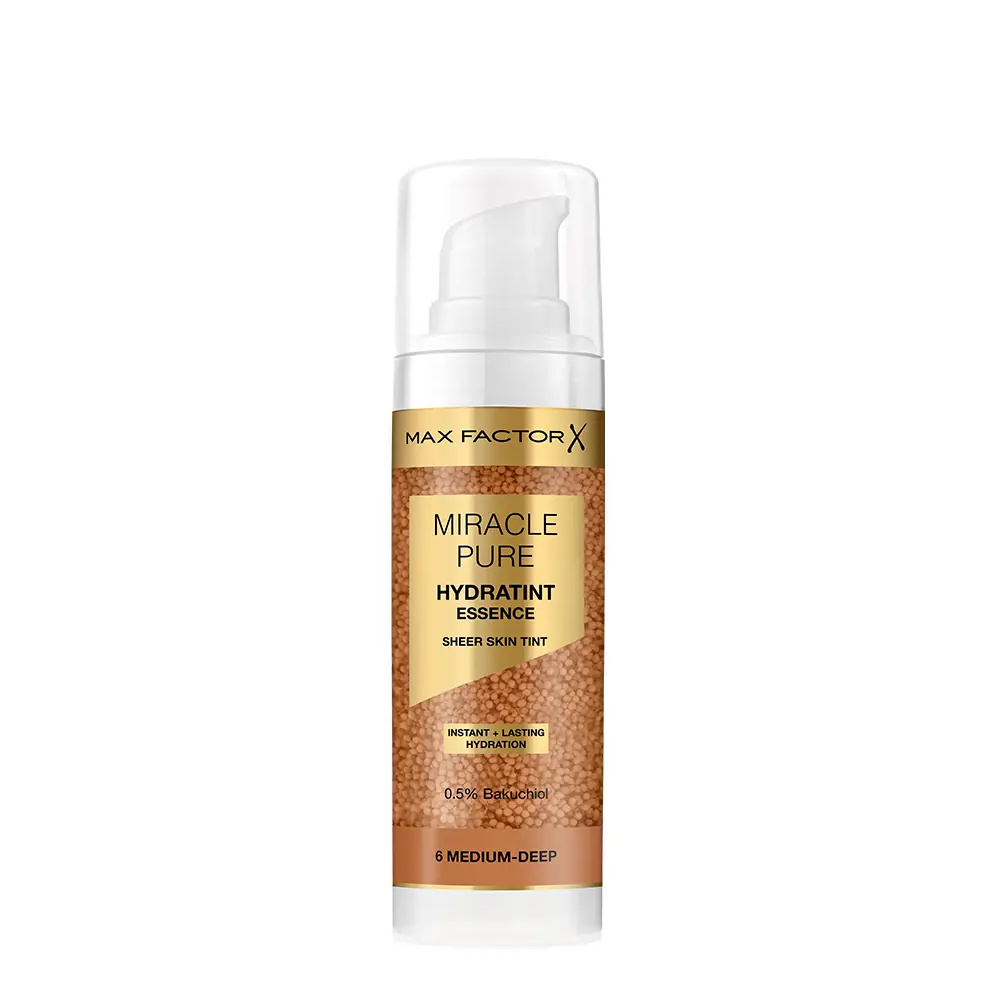 <span class="notranslate">MAX FACTOR MIRACLE PURE</span> hydratint essence #6-Medium-Deep 30 ml <span class="notranslate">MAX FACTOR MIRACLE PURE</span> hydratint essence #6-Medium-Deep 30 ml