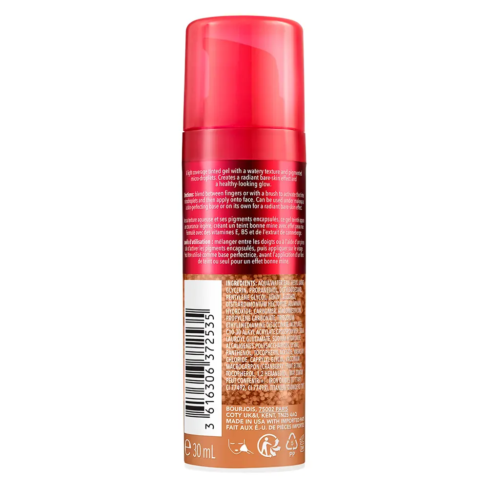 BOURJOIS HEALTHY MIX ESSENCE foundation #005-Medium Tan 30 ml BOURJOIS HEALTHY MIX ESSENCE foundation #005-Medium Tan 30 ml - Image 3