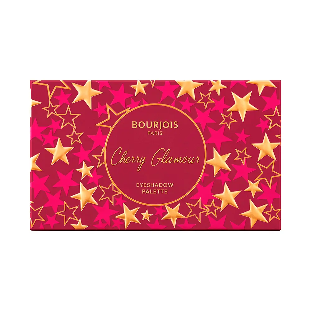 BOURJOIS VOLUME GLAMOR SOIRS DE PARIS #Cherry Glamor eyeshadow palette 1 u