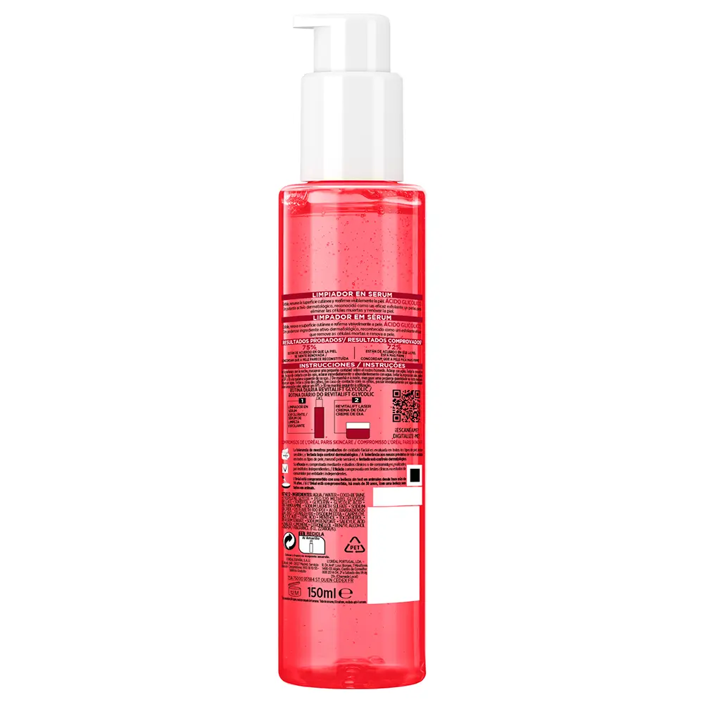 <span class="notranslate">L'OREAL PARIS REVITALIFT</span> EXFOLIATING cleansing serum 150 ml