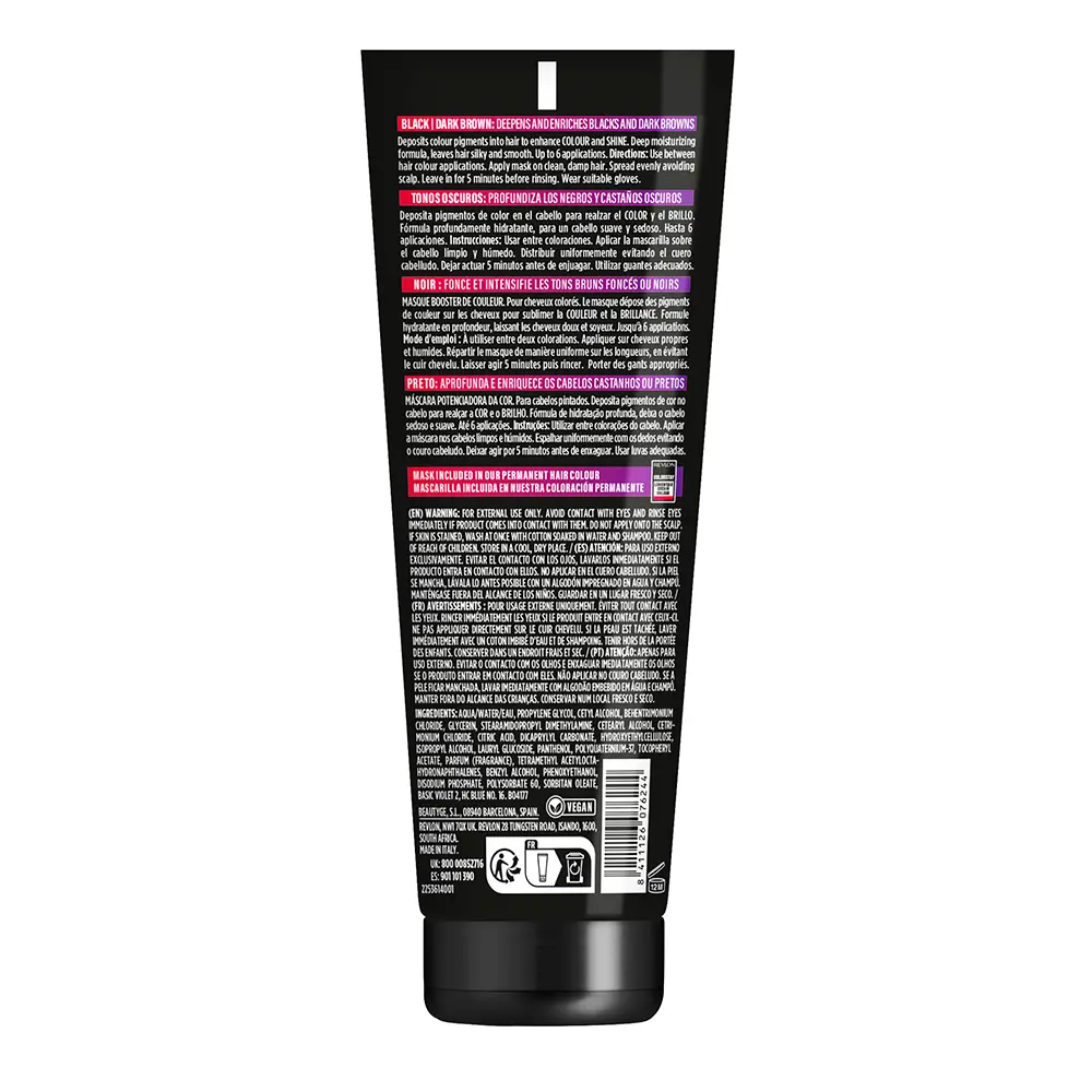 REVLON Masque rehausseur de couleur COLORSTAY #black 125 ml