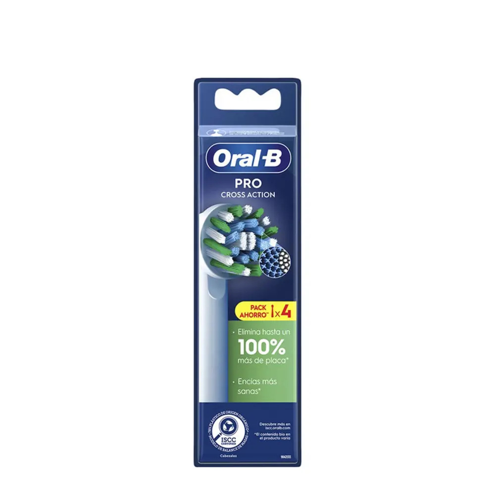 ORAL-B CROSS ACTION heads #white 4 u ORAL-B CROSS ACTION heads #white 4 u