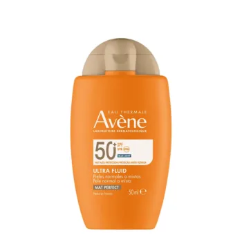 AVENE SOLAIRE ULTRA FLUID normal to combination skin mat perfect SPF 50 50 ml