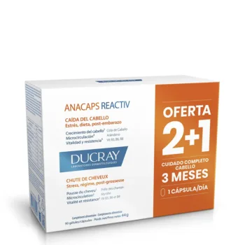 DUCRAY ANACAPS REACTIV reactive hair loss food supplement 90 units