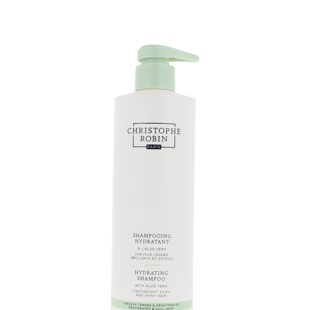 CHRISTOPHE ROBIN HYDRATING shampoo with Aloe Vera 500 ml CHRISTOPHE ROBIN HYDRATING shampoo with Aloe Vera 500 ml