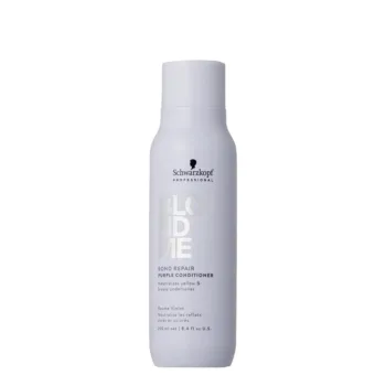 SCHWARZKOPF Après-shampoing violet BLONDME BOND REPAIR 250 ml