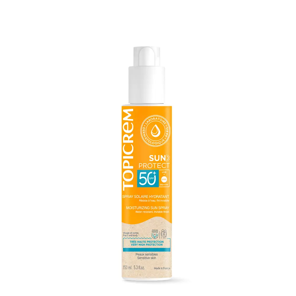 TOPICREM SUN PROTECTSpray solaire hydratant SPF50+ 150ml TOPICREM SUN PROTECTSpray solaire hydratant SPF50+ 150ml