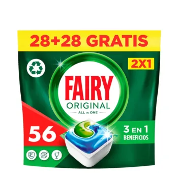 FAIRY FAIRY ALL IN 1 ORIGINAL dishwasher 56 capsules