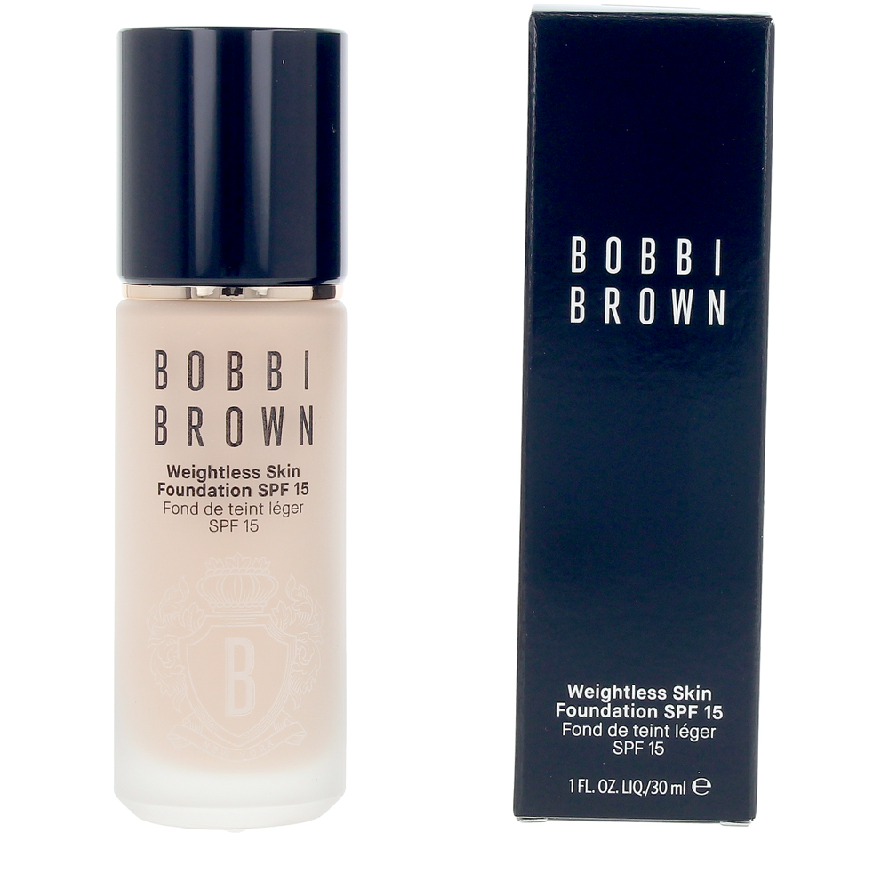 BOBBI BROWN WEIGHTLESS SKIN foundation SPF15 #Porcelain 30 ml