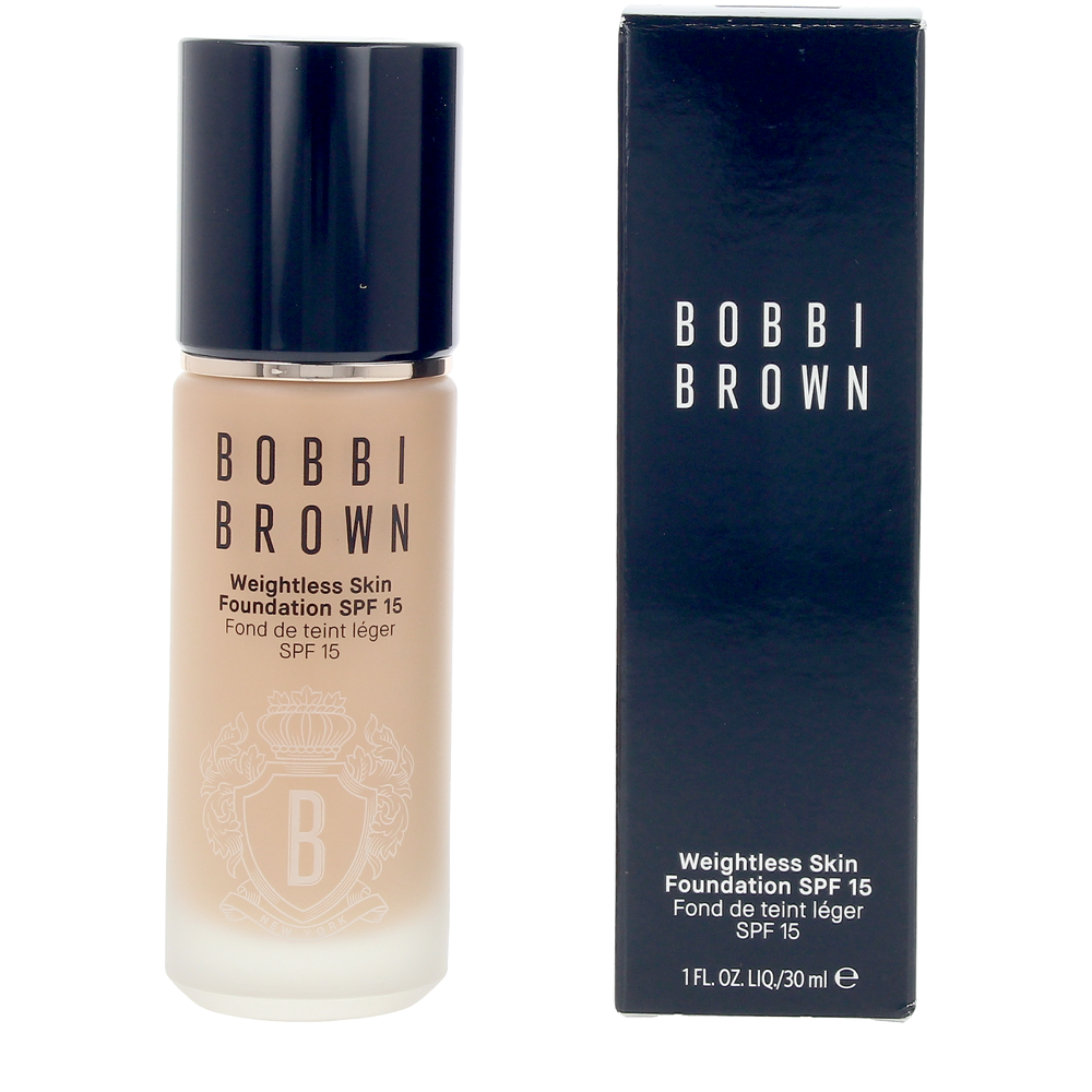 BOBBI BROWN WEIGHTLESS SKIN foundation SPF15 #Warm Natural 30 ml