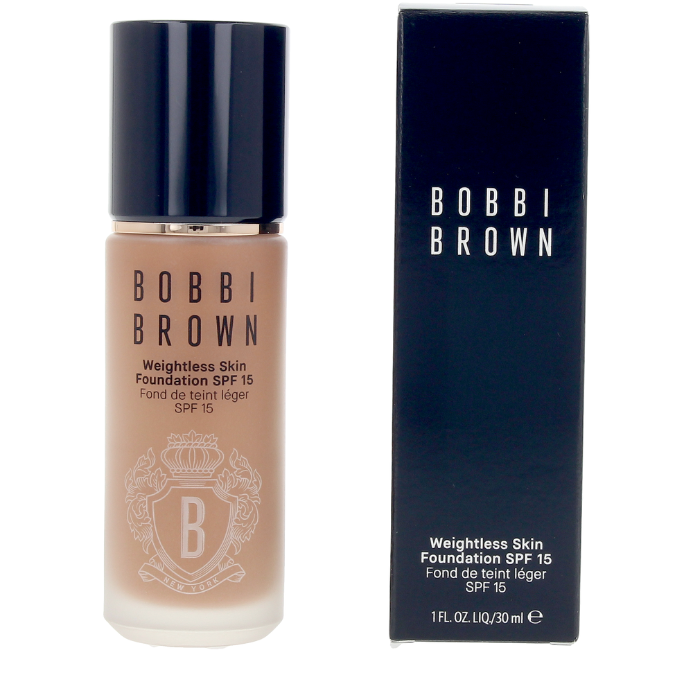 BOBBI BROWN WEIGHTLESS SKIN foundation SPF15 #Warm Almond 30 ml