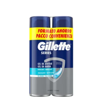 <span class="notranslate">GILLETTE SERIES</span> sensitive skin shaving gel 2 x 200 ml